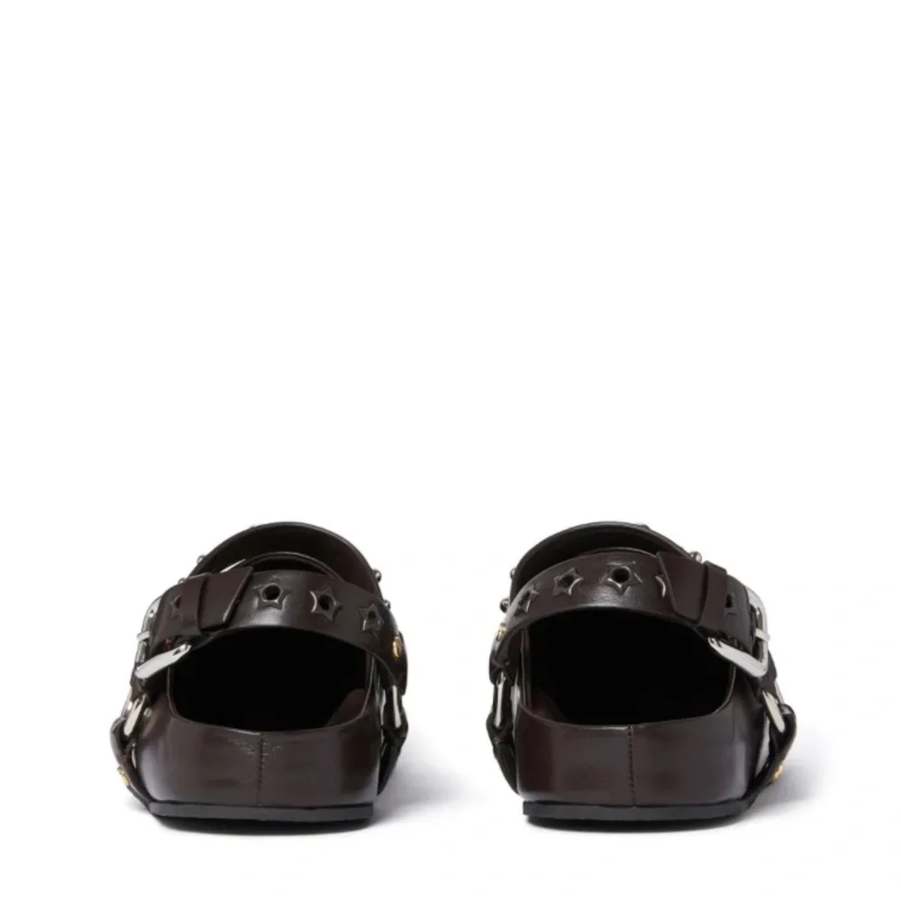 Stella McCartney Elyse Studded Slingback Clog Size 10 - Picture 3 of 4